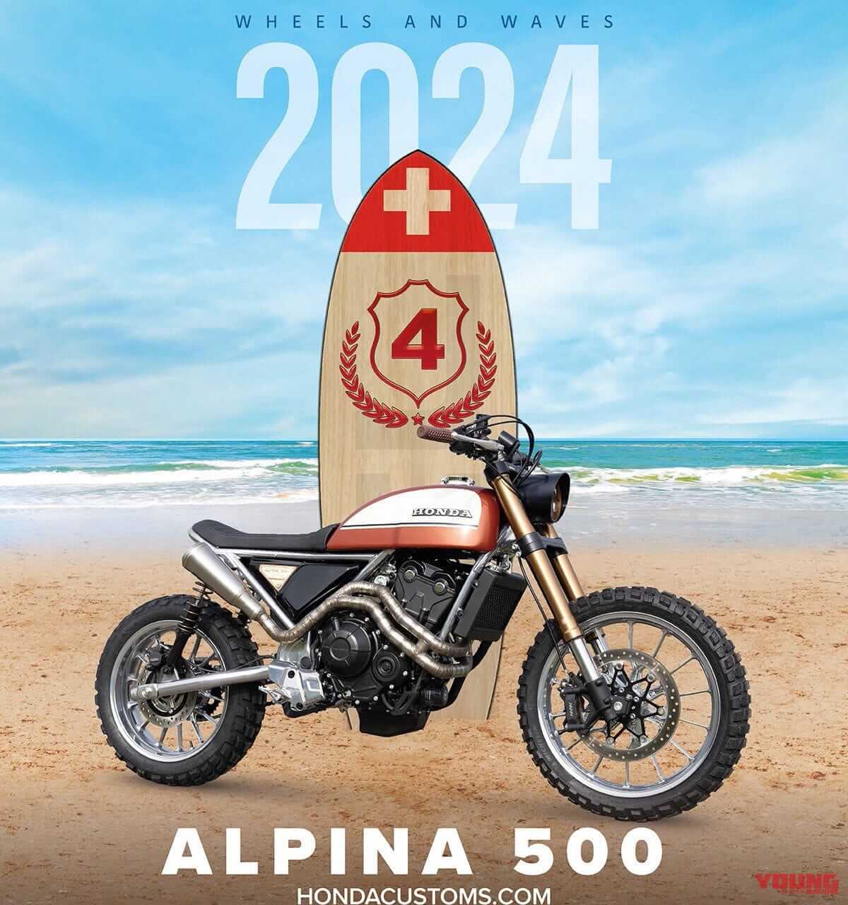 ホンダ|CL500|カスタム|Alpina 500 - Switzerland|まさかのホーク250が優勝?! 欧州ホンダ、CL500/CL250カスタムコンペティションの投票結果