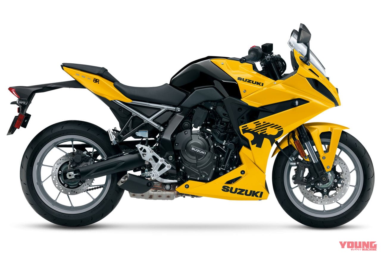 |スズキ「GSX-8R」の2025年モデルが登場! カラーバリエーション変更で新3色体制に【海外】