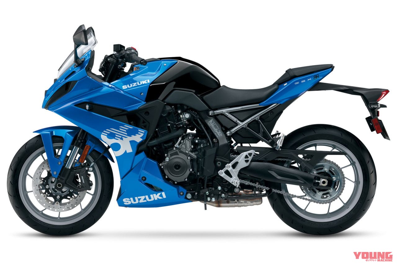 |スズキ「GSX-8R」の2025年モデルが登場! カラーバリエーション変更で新3色体制に【海外】