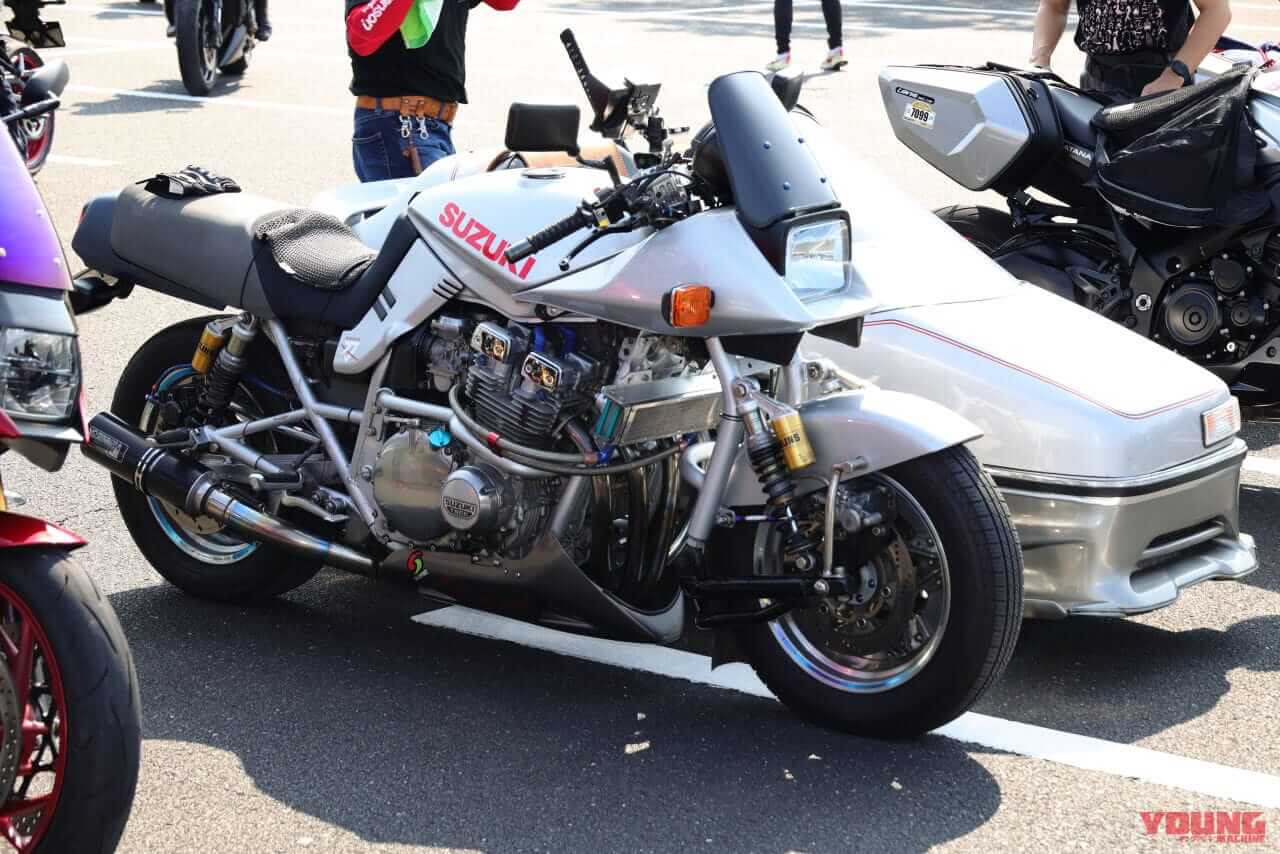 |新「青カタナ/銀カタナ」見参!! KATANAミーティング2024でスズキの鈴木俊宏社長がお披露目