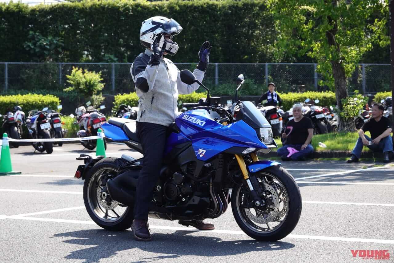 |新「青カタナ/銀カタナ」見参!! KATANAミーティング2024でスズキの鈴木俊宏社長がお披露目