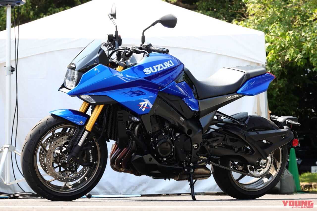 |新「青カタナ/銀カタナ」見参!! KATANAミーティング2024でスズキの鈴木俊宏社長がお披露目