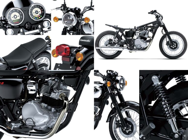 カワサキ|メグロS1|タイ仕様|2025年モデル|50万円台?! カワサキ新型「W230」「メグロS1」登場!! 空冷233ccエンジン搭載、シート高740mmで足着き安心!【海外】