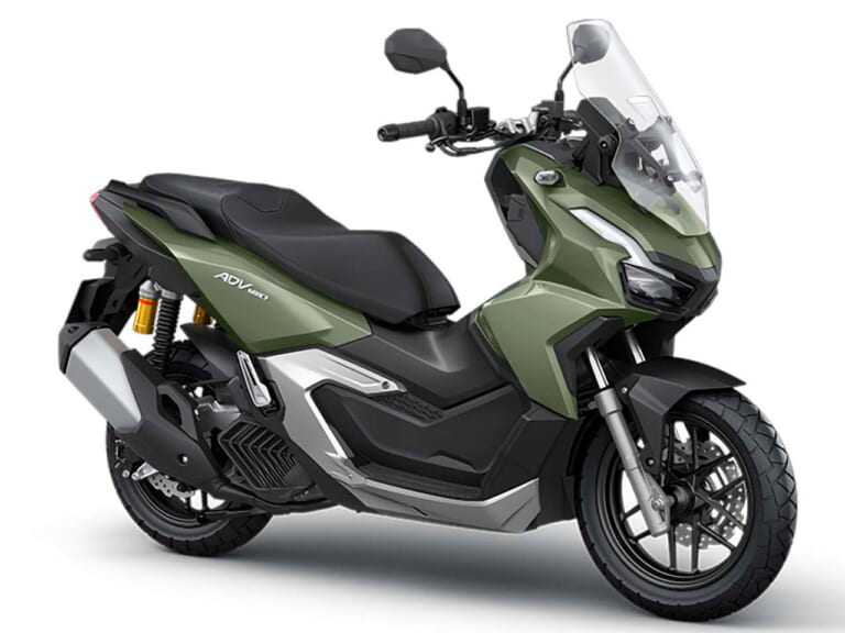 ホンダ|ADV160|タイ仕様|2025年モデル|ホンダ「ADV160」が車体色を全面刷新! マットグリーン新登場のほかにも色味変更の2025年モデル【海外】