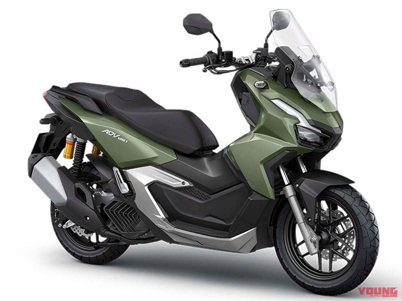 ホンダ|ADV160|タイ仕様|2025年モデル|ホンダ「ADV160」が車体色を全面刷新! マットグリーン新登場のほかにも色味変更の2025年モデル【海外】