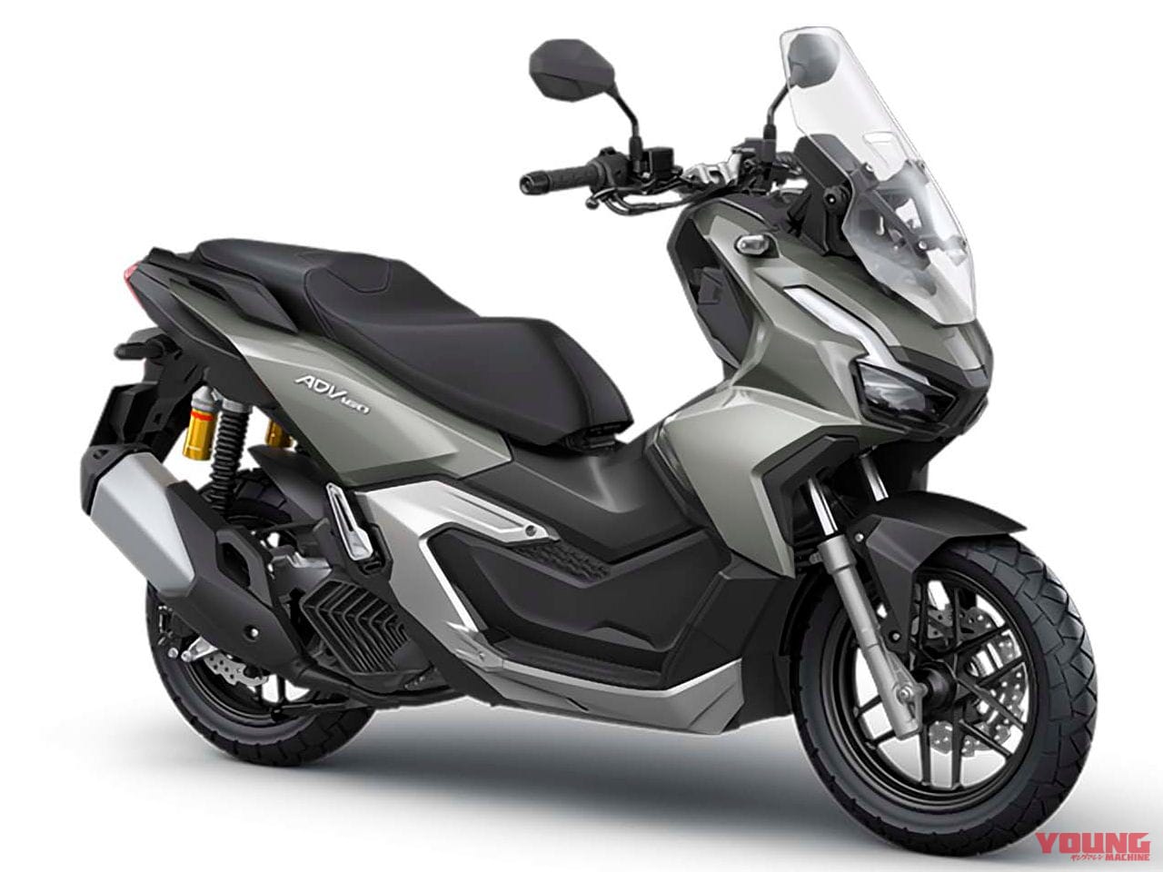 ホンダ|ADV160|タイ仕様|2025年モデル|ホンダ「ADV160」が車体色を全面刷新! マットグリーン新登場のほかにも色味変更の2025年モデル【海外】