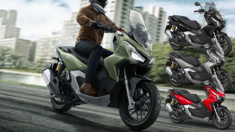 ホンダ「ADV160」が車体色を全面刷新! マットグリーン新登場のほかにも色味変更の2025年モデル【海外】