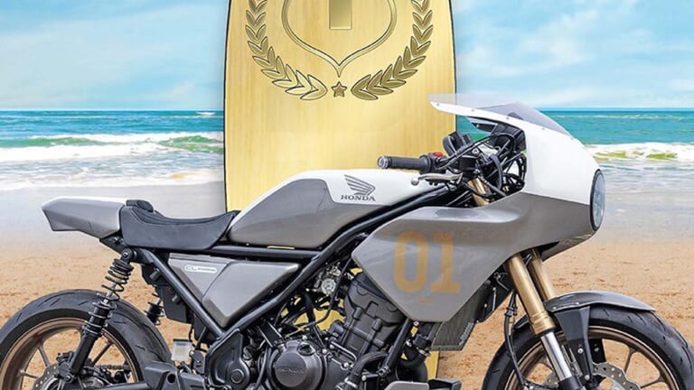 まさかのホーク250が優勝?! 欧州ホンダ、CL500/CL250カスタムコンペティションの投票結果