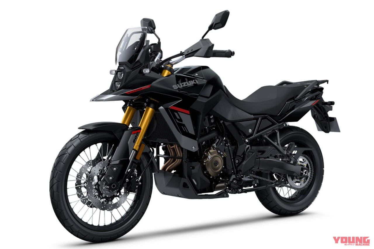 |スズキ「Vストローム800」「Vストローム800DE」に2025年のニューカラー! 800DEはダーク系ホイールも採用