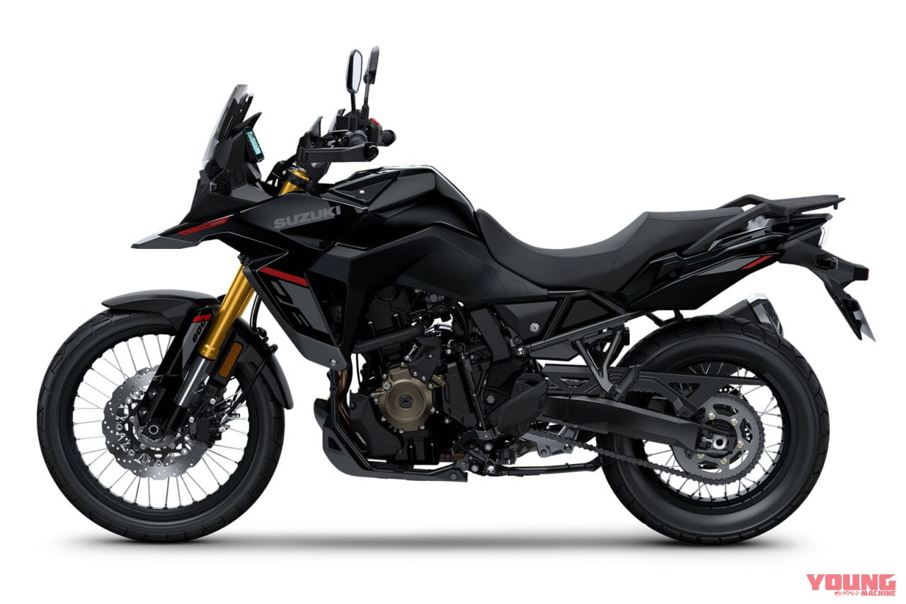 |スズキ「Vストローム800」「Vストローム800DE」に2025年のニューカラー! 800DEはダーク系ホイールも採用