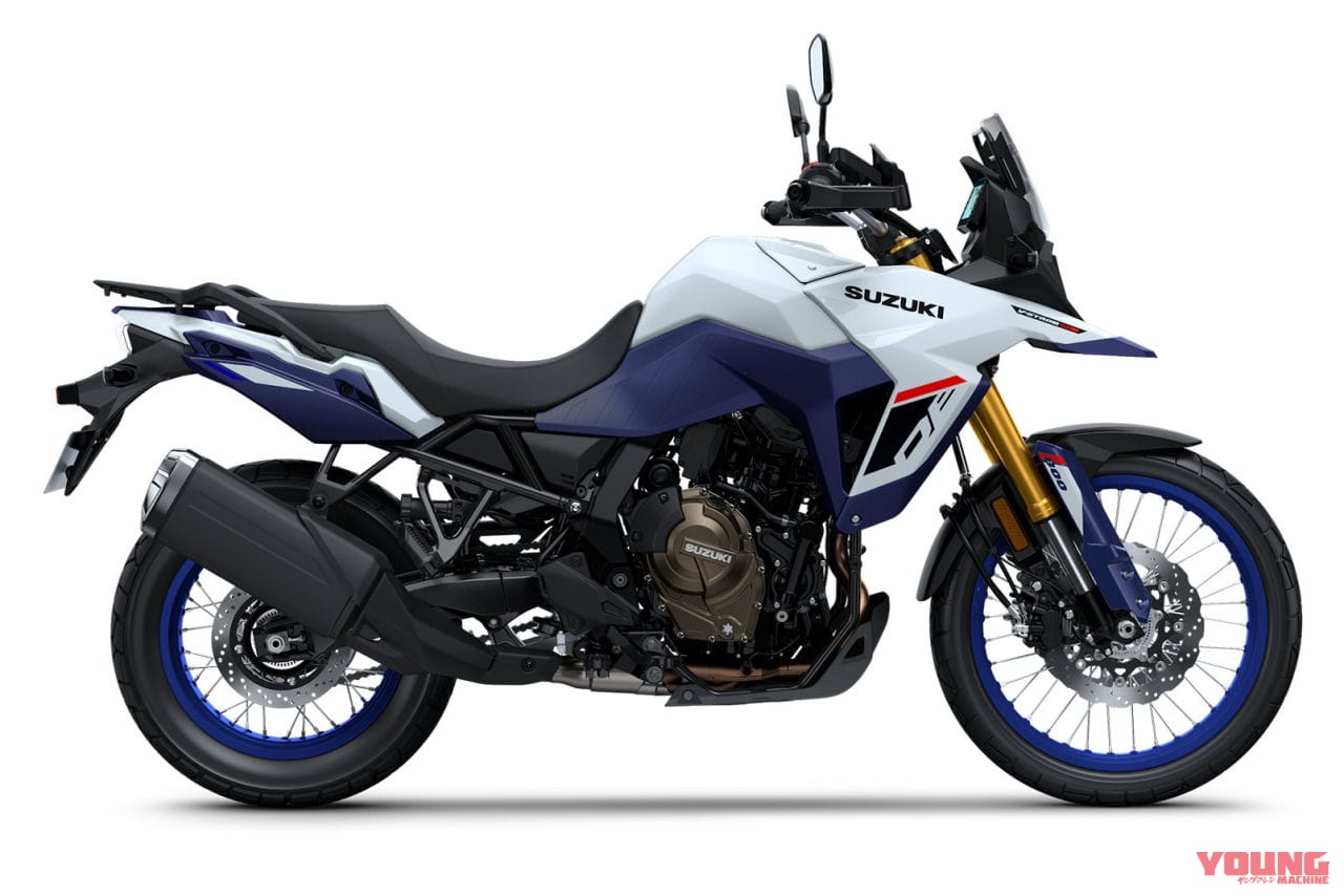 スズキ|Vストローム800DE|欧州仕様|2025年モデル|スズキ「Vストローム800」「Vストローム800DE」に2025年のニューカラー! 800DEはダーク系ホイールも採用