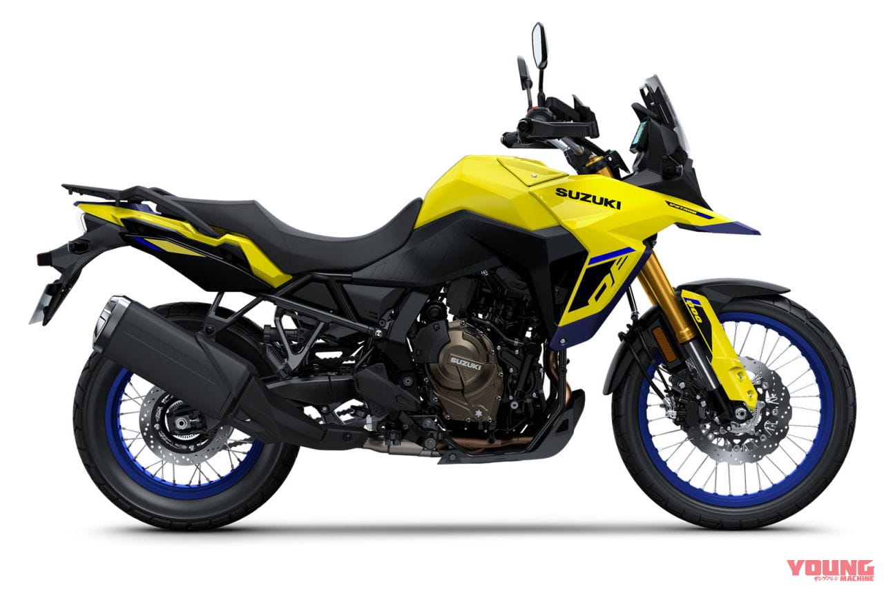 スズキ|Vストローム800DE|欧州仕様|2025年モデル|スズキ「Vストローム800」「Vストローム800DE」に2025年のニューカラー! 800DEはダーク系ホイールも採用