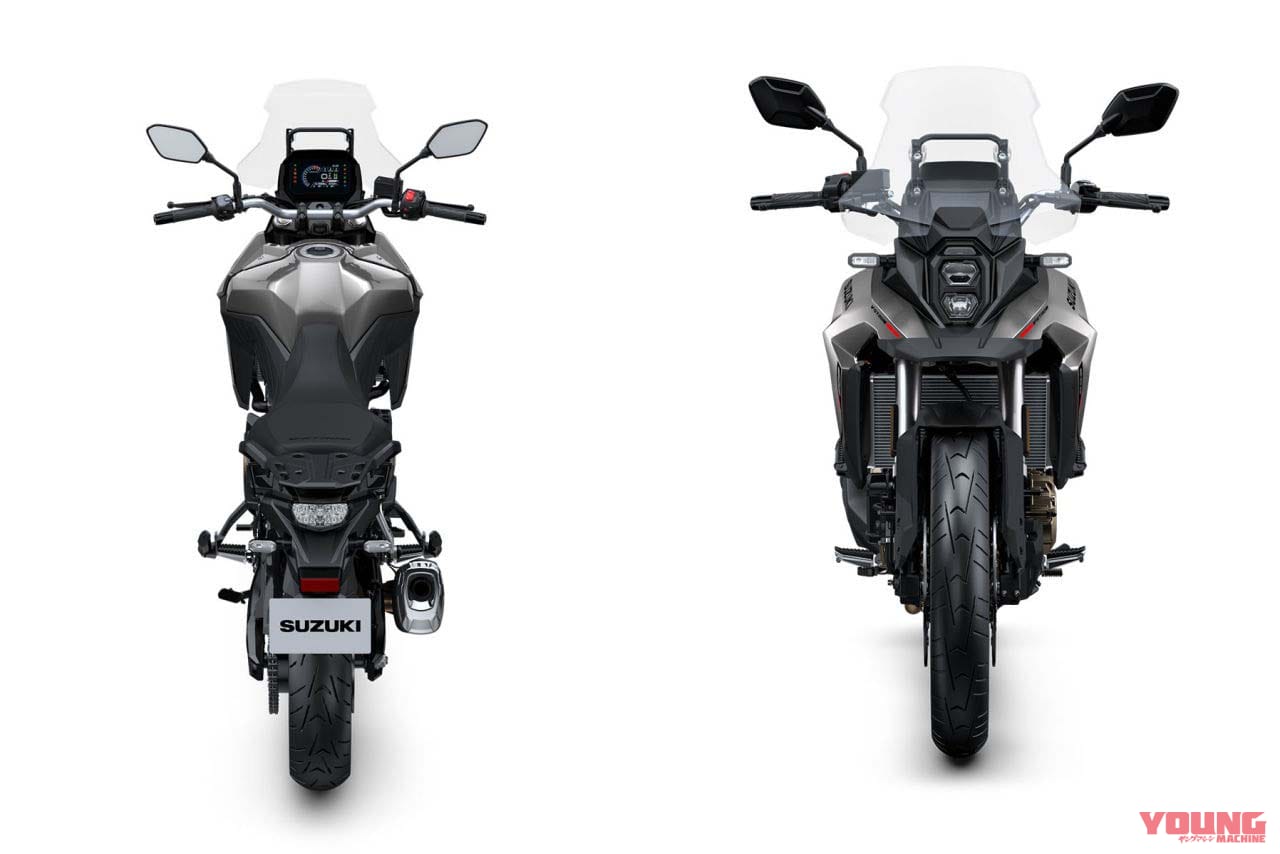 |スズキ「Vストローム800」「Vストローム800DE」に2025年のニューカラー! 800DEはダーク系ホイールも採用