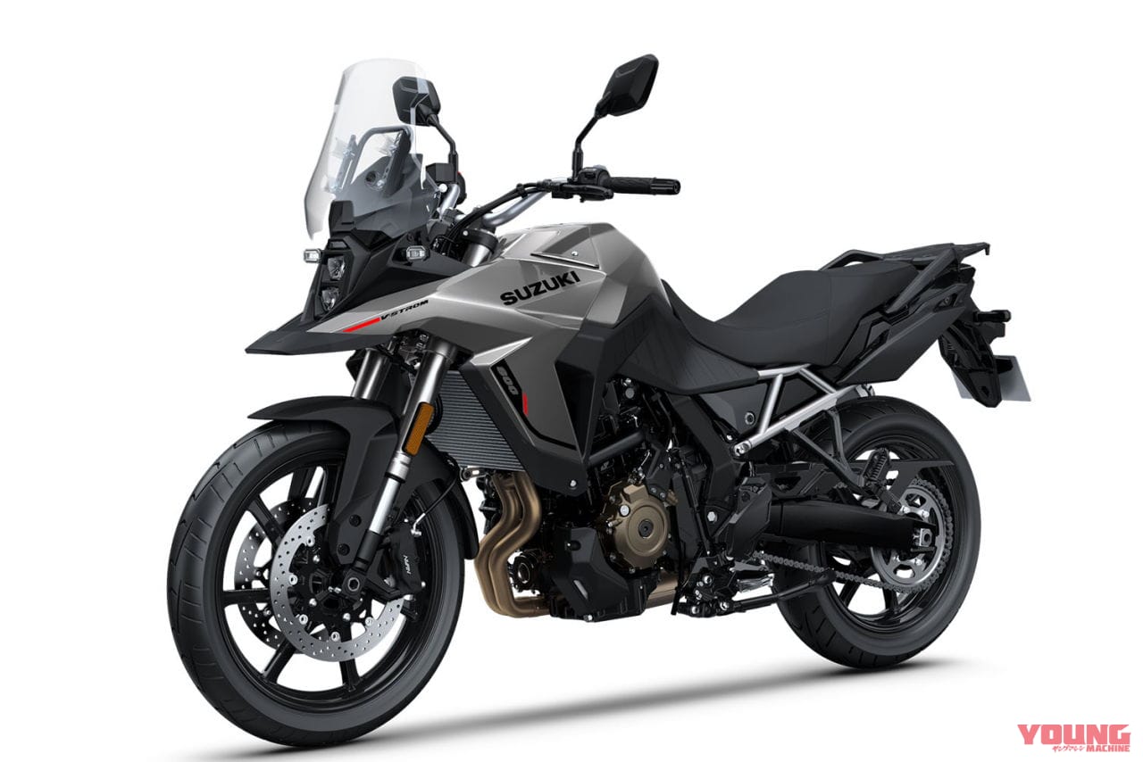 |スズキ「Vストローム800」「Vストローム800DE」に2025年のニューカラー! 800DEはダーク系ホイールも採用