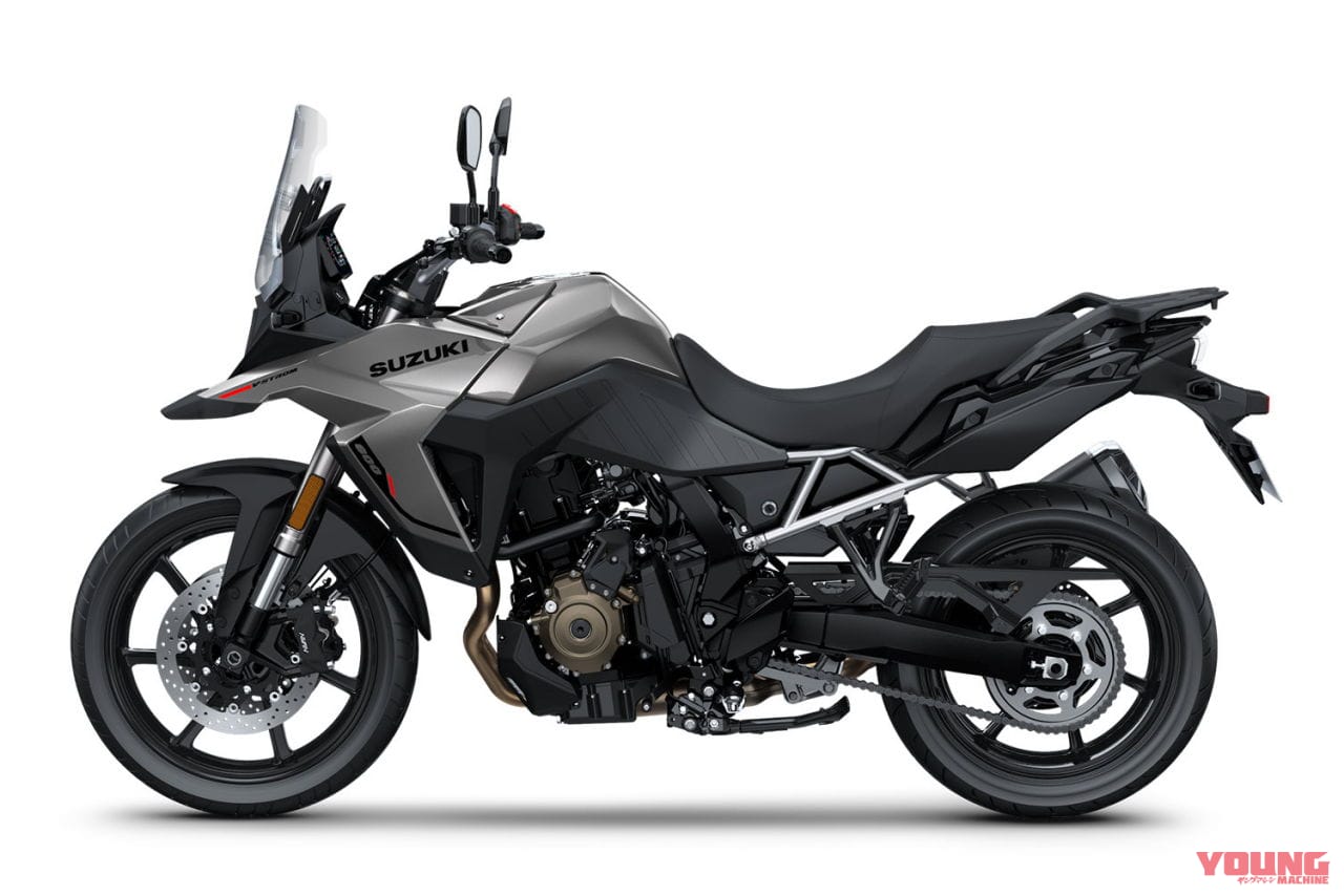 |スズキ「Vストローム800」「Vストローム800DE」に2025年のニューカラー! 800DEはダーク系ホイールも採用