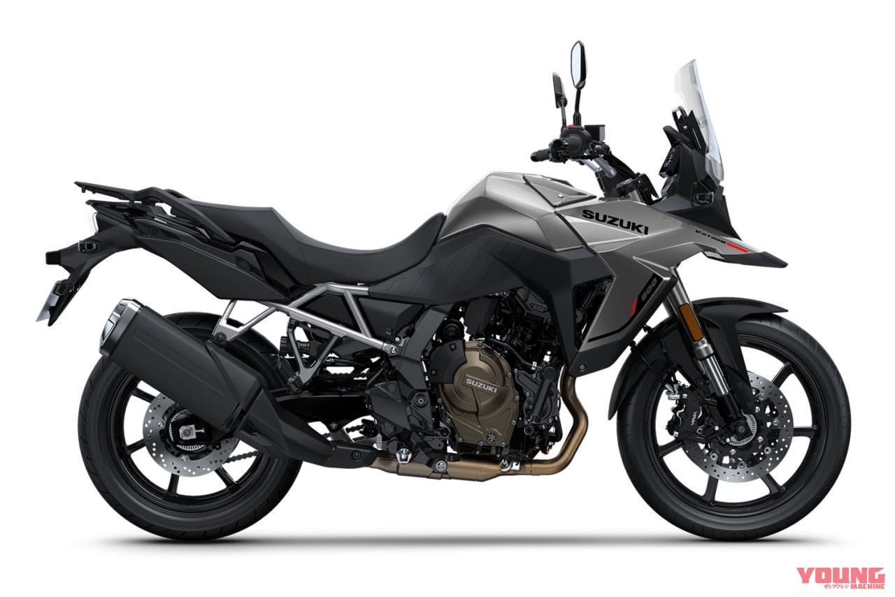 |スズキ「Vストローム800」「Vストローム800DE」に2025年のニューカラー! 800DEはダーク系ホイールも採用