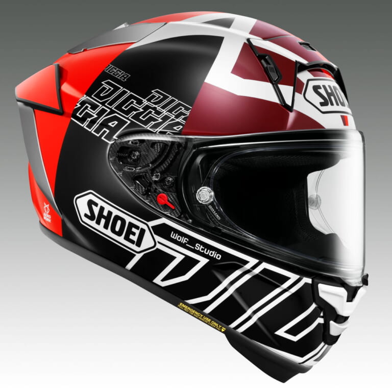 SHOEI|X-Fifteen ディッジャ2|SHOEI「X-Fifteen」にMotoGP選手『ディジャ』のレプリカモデルが登場!
