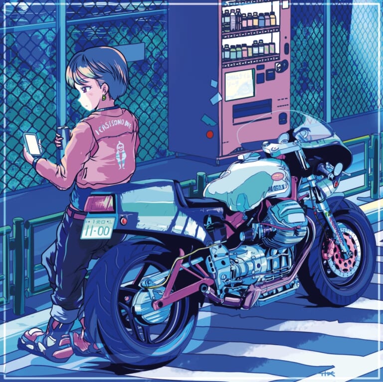 「”好き”への共感が良縁をつなぐ」イラストレーターすらくすさんのバイクライフ