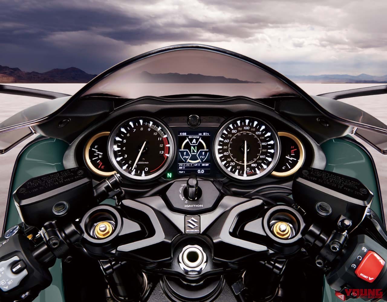 |スズキ「ハヤブサ」が車体色リニューアル! 真新しいマットグリーンほか全3色ラインナップに【海外】