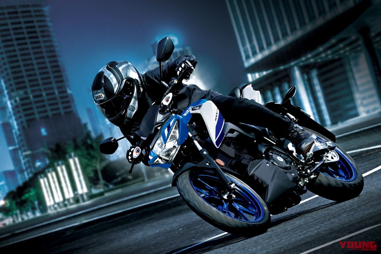 スズキ|イギリス仕様|GSX-S125|2024年モデル|スズキ「GSX-S125」に’80~’90年代オマージュのニューカラー! ブラックも赤の差し色で進化【海外】