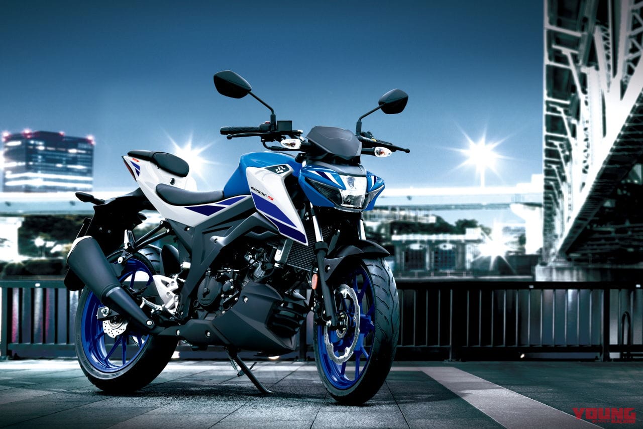 スズキ|イギリス仕様|GSX-S125|2024年モデル|スズキ「GSX-S125」に’80~’90年代オマージュのニューカラー! ブラックも赤の差し色で進化【海外】
