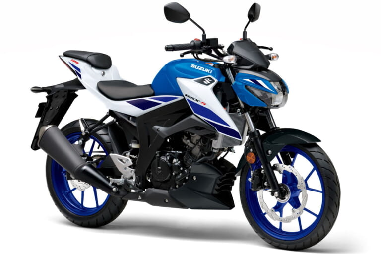 スズキ|イギリス仕様|GSX-S125|2024年モデル|スズキ「GSX-S125」に’80~’90年代オマージュのニューカラー! ブラックも赤の差し色で進化【海外】