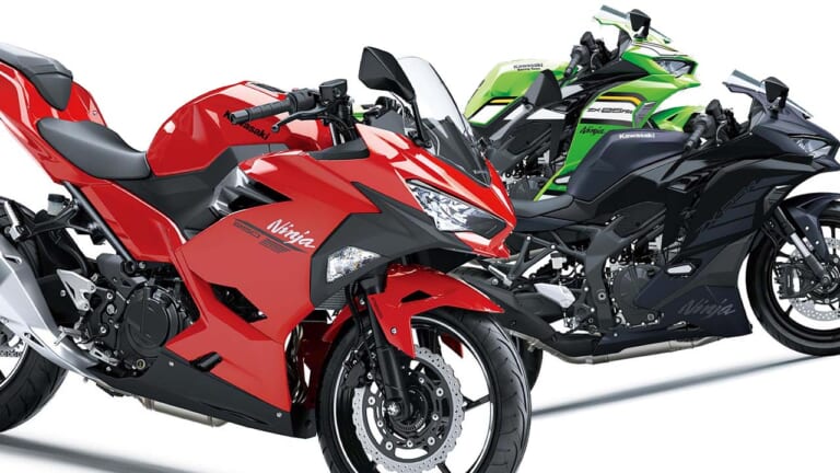 Kawasaki Ninja ZX-25R Ninja250SE|W230/メグロS1など続々! カワサキ軽二輪モデル人気記事TOP10【ヤングマシン2024年10月前半版】