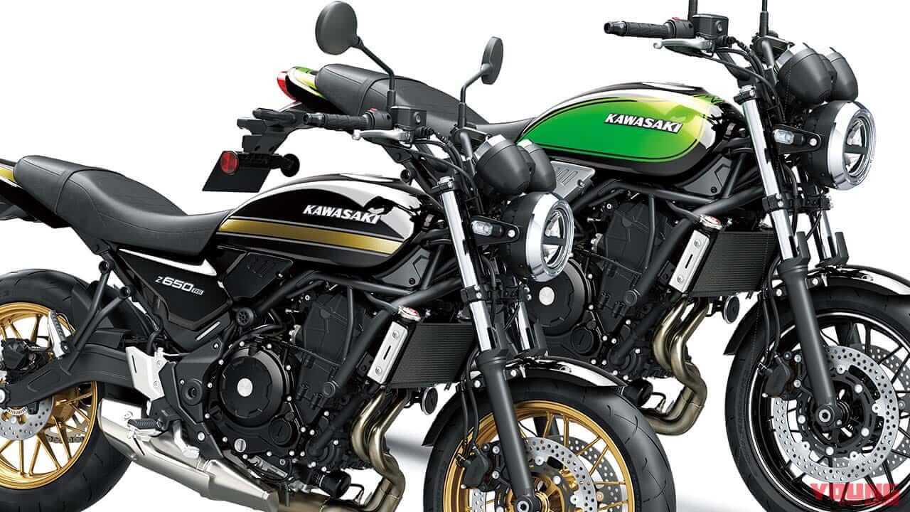 黒玉虫とグリーンボール! カワサキ「Z650RS」の2025年もモデルが10月1日発売
