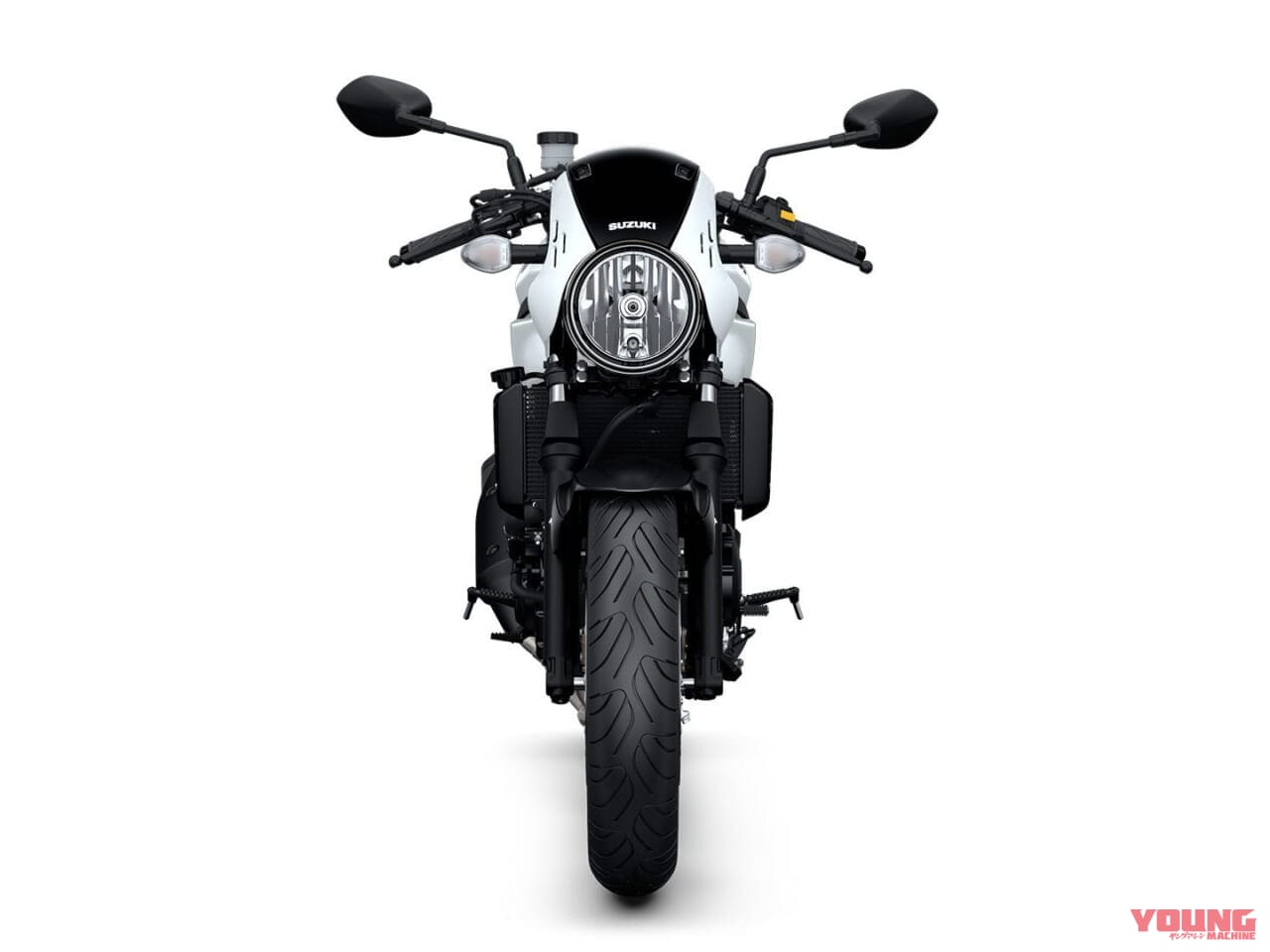 スズキ|SV650X|2025年モデル|欧州仕様|スズキ「SV650X」に新色ホワイト登場! ホイールは新たにブルーを採用【海外】