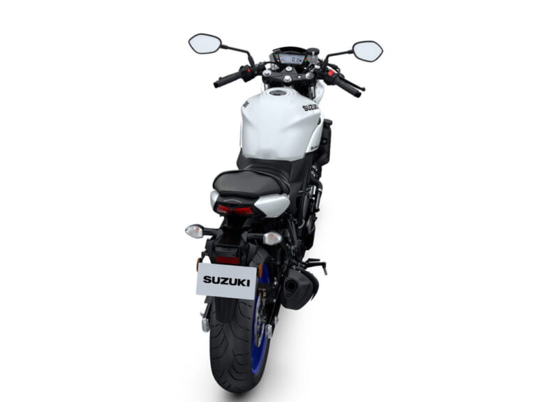 スズキ|SV650X|2025年モデル|欧州仕様|スズキ「SV650X」に新色ホワイト登場! ホイールは新たにブルーを採用【海外】