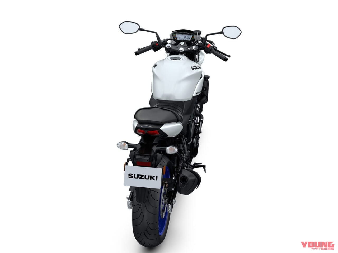 スズキ|SV650X|2025年モデル|欧州仕様|スズキ「SV650X」に新色ホワイト登場! ホイールは新たにブルーを採用【海外】