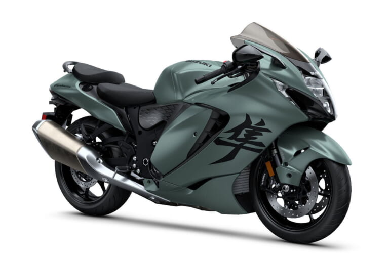 スズキ|ハヤブサ|欧州仕様|2025年モデル|スズキ「ハヤブサ」が車体色リニューアル! 真新しいマットグリーンほか全3色ラインナップに【海外】