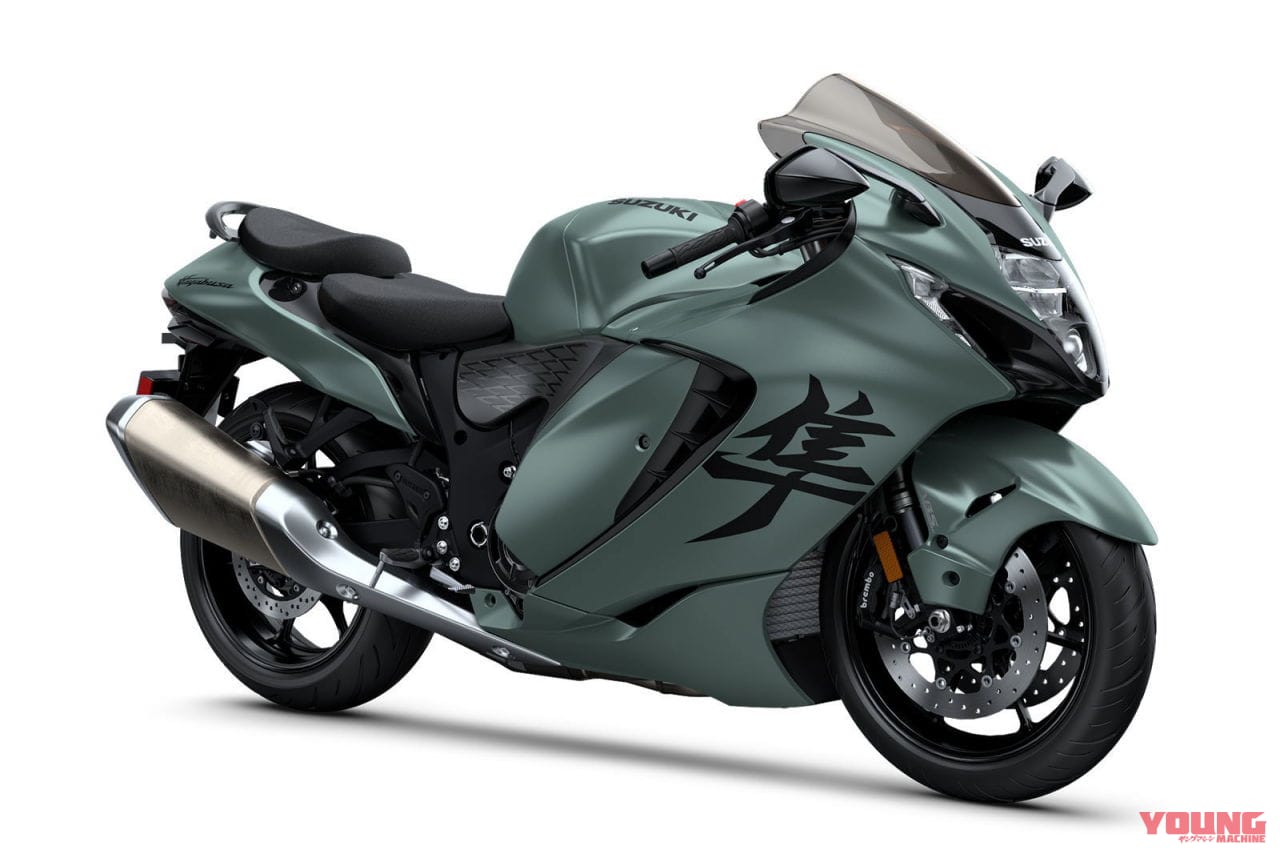 スズキ|ハヤブサ|欧州仕様|2025年モデル|スズキ「ハヤブサ」が車体色リニューアル! 真新しいマットグリーンほか全3色ラインナップに【海外】