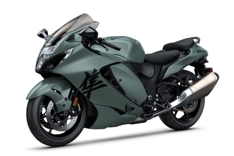 スズキ|ハヤブサ|欧州仕様|2025年モデル|スズキ「ハヤブサ」が車体色リニューアル! 真新しいマットグリーンほか全3色ラインナップに【海外】