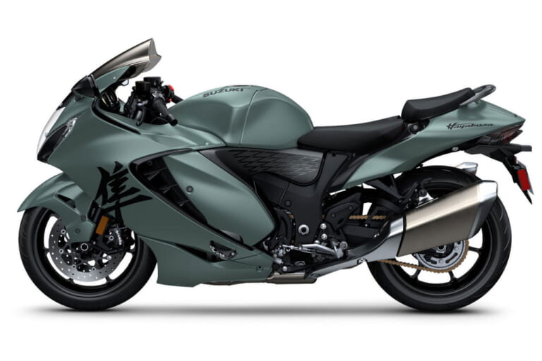 スズキ|ハヤブサ|欧州仕様|2025年モデル|スズキ「ハヤブサ」が車体色リニューアル! 真新しいマットグリーンほか全3色ラインナップに【海外】