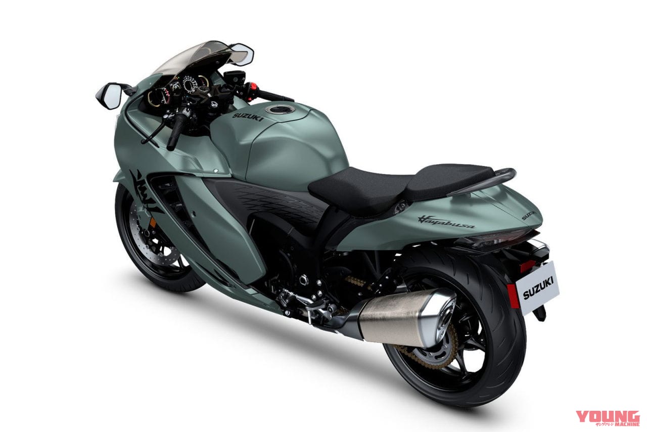 |スズキ「ハヤブサ」が車体色リニューアル! 真新しいマットグリーンほか全3色ラインナップに【海外】