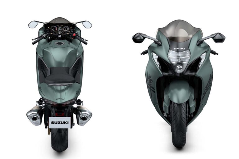 スズキ|ハヤブサ|欧州仕様|2025年モデル|スズキ「ハヤブサ」が車体色リニューアル! 真新しいマットグリーンほか全3色ラインナップに【海外】
