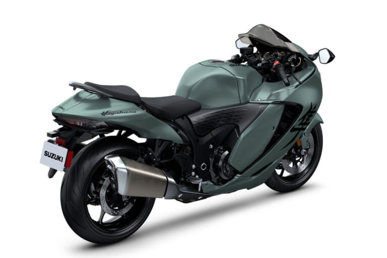 スズキ|ハヤブサ|欧州仕様|2025年モデル|スズキ「ハヤブサ」が車体色リニューアル! 真新しいマットグリーンほか全3色ラインナップに【海外】