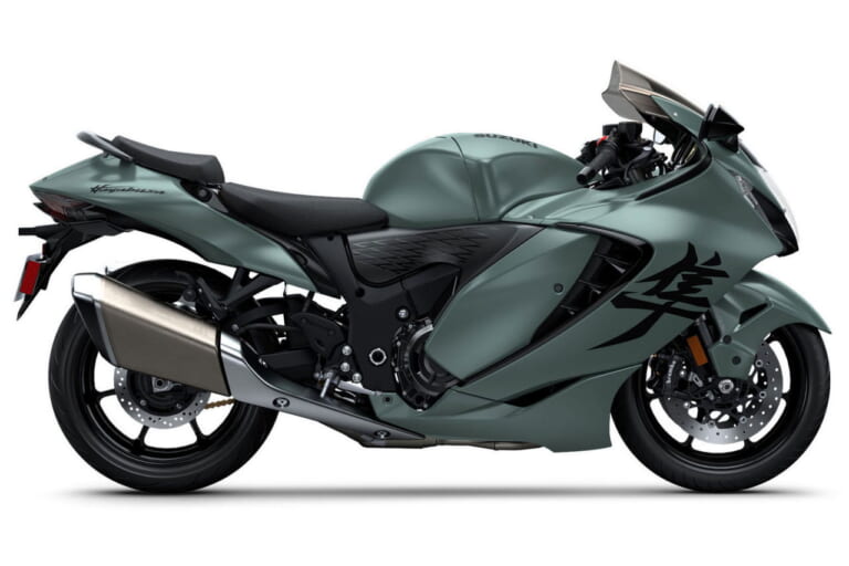 スズキ|ハヤブサ|欧州仕様|2025年モデル|スズキ「ハヤブサ」が車体色リニューアル! 真新しいマットグリーンほか全3色ラインナップに【海外】