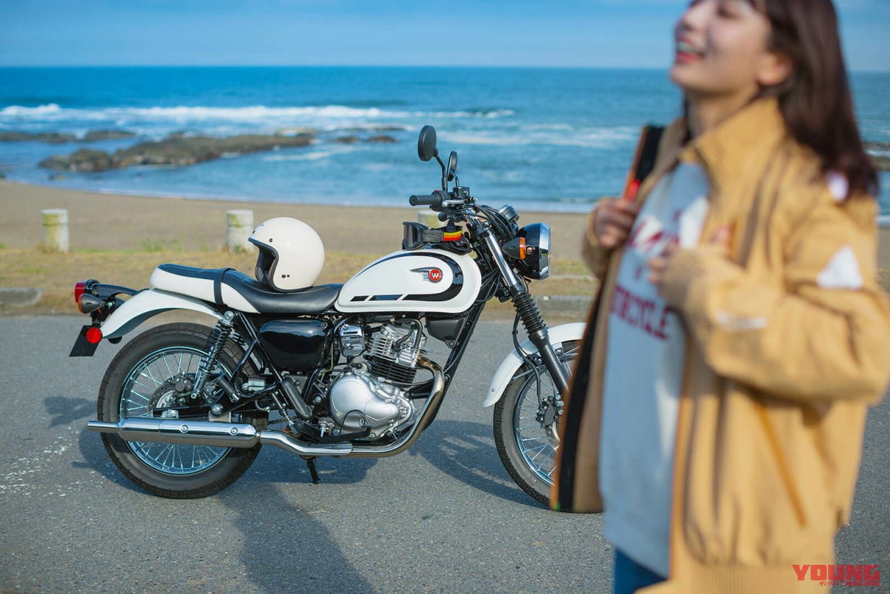 |50万円台?! カワサキ新型「W230」「メグロS1」登場!! 空冷233ccエンジン搭載、シート高740mmで足着き安心!【海外】
