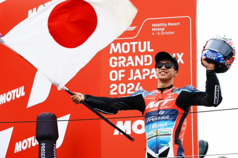 【日本GP】勝てなくてゴメン！ トップを快走し、もてぎを盛り上げた小椋藍（20ページ目）