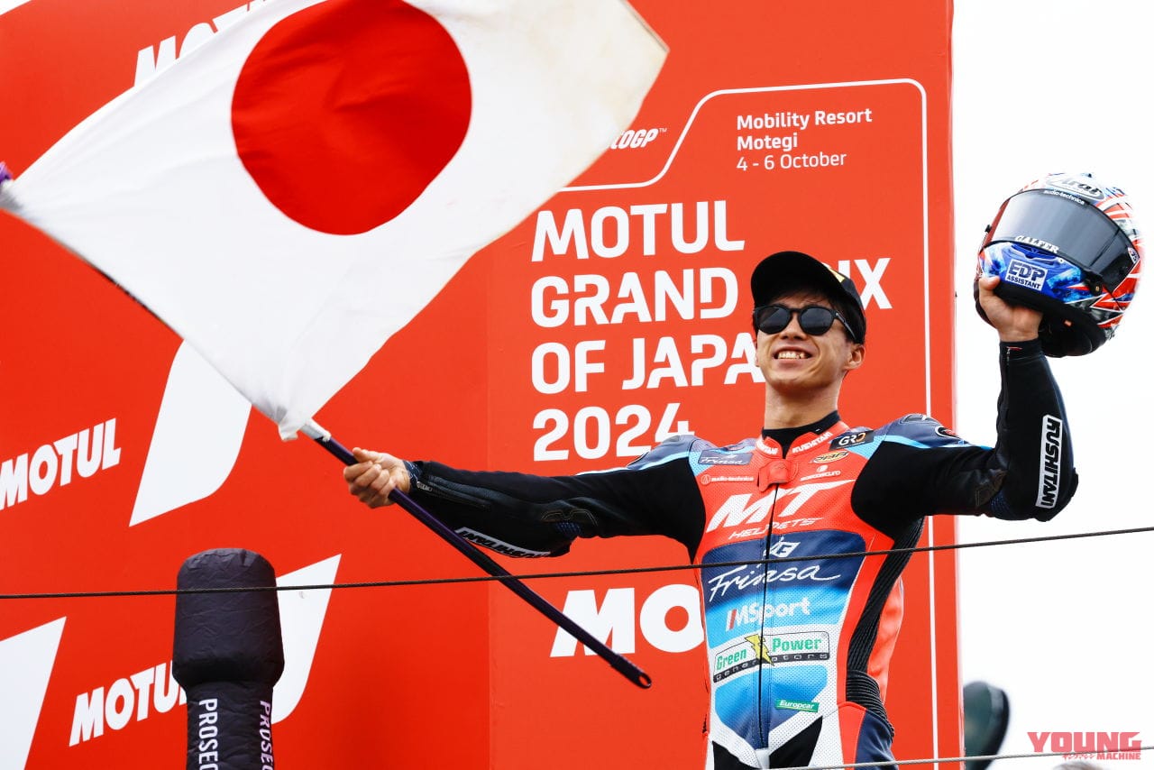 |【日本GP】勝てなくてゴメン! トップを快走し、もてぎを盛り上げた小椋藍