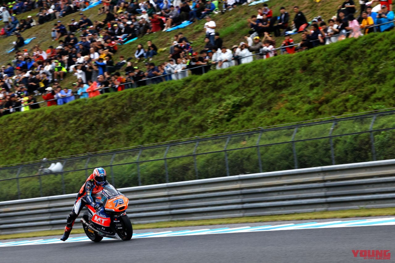 |【日本GP】勝てなくてゴメン! トップを快走し、もてぎを盛り上げた小椋藍