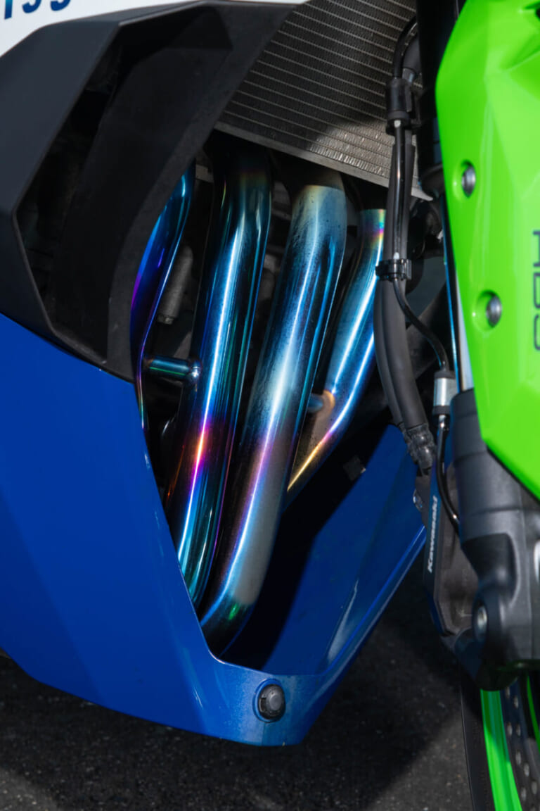 r’s gear Ninja ZX-4R GPスペック チタンフルエキゾーストマフラー