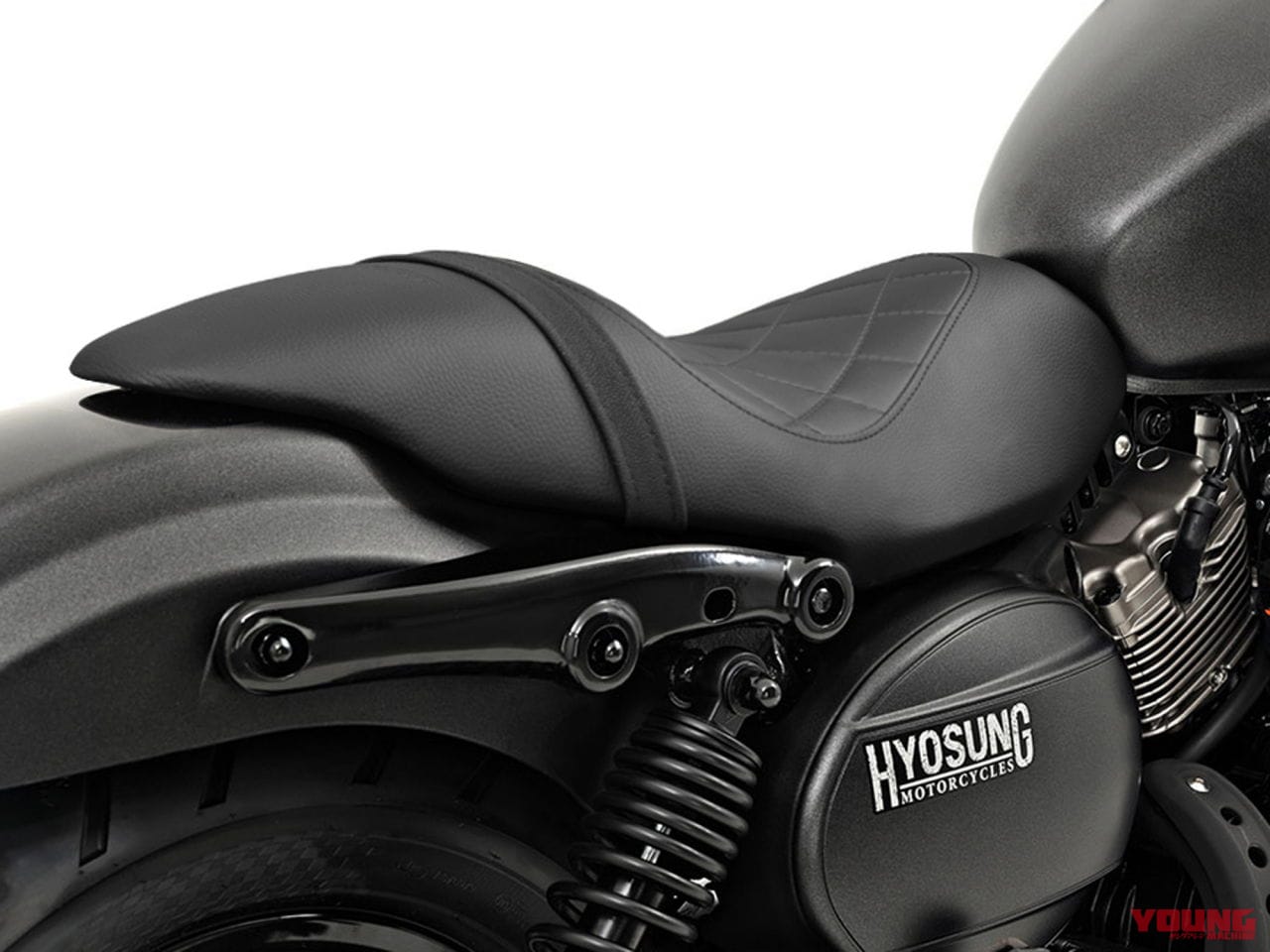 ヒョースン|GV250S Bobber(ボバー)|独尊の水冷V型2気筒クルーザーに待望の250が登場! ヒョースン「GV250」シリーズ3機種を一挙発売