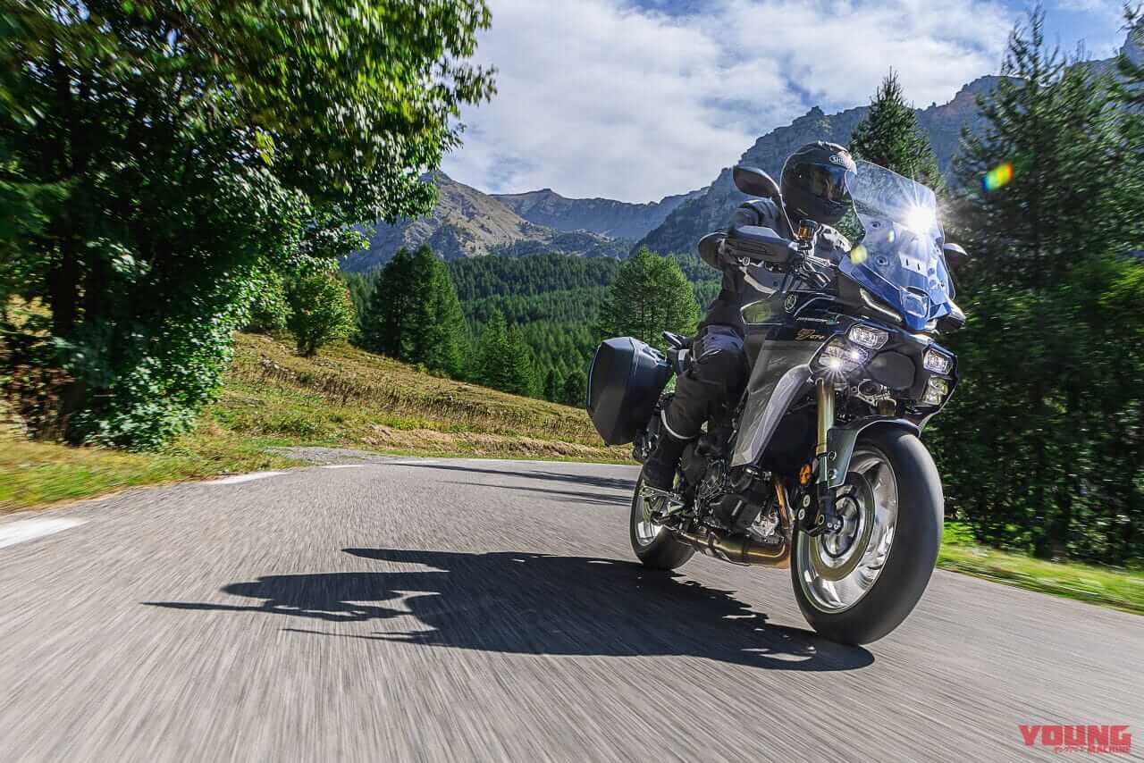 ヤマハ|トレーサー9 GT+|欧州仕様|2025年モデル|ヤマハが新型「トレーサー9/GT/GT+」発表!! 世界初アダプティブLEDヘッドライト採用、オートマのY-AMT追加【海外】