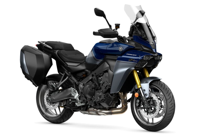 ヤマハ|トレーサー9 GT+|欧州仕様|2025年モデル|ヤマハ新型「TRACER9 GT+」来夏以降に国内発売決定! 世界初のヘッドライト採用、オートマのY-AMT標準搭載