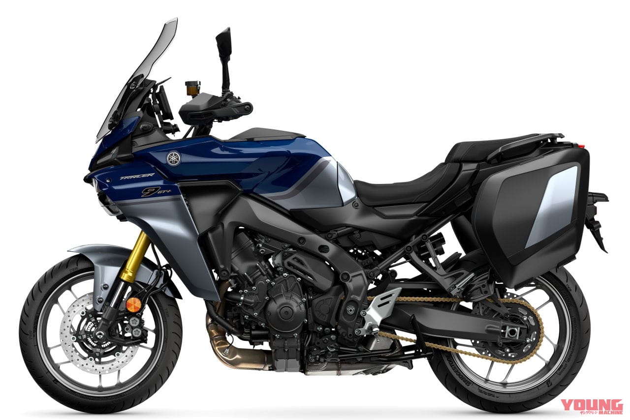 |ヤマハ新型「TRACER9 GT+」来夏以降に国内発売決定! 世界初のヘッドライト採用、オートマのY-AMT標準搭載