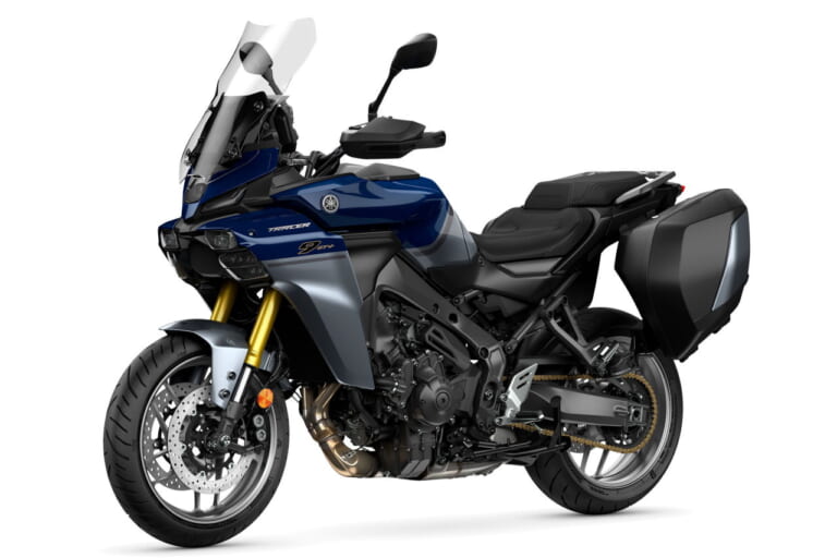 ヤマハ|トレーサー9 GT+|欧州仕様|2025年モデル|ヤマハ新型「TRACER9 GT+」来夏以降に国内発売決定! 世界初のヘッドライト採用、オートマのY-AMT標準搭載