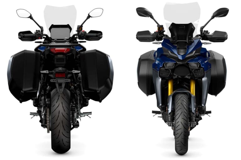ヤマハ|トレーサー9 GT+|欧州仕様|2025年モデル|ヤマハ新型「TRACER9 GT+」来夏以降に国内発売決定! 世界初のヘッドライト採用、オートマのY-AMT標準搭載